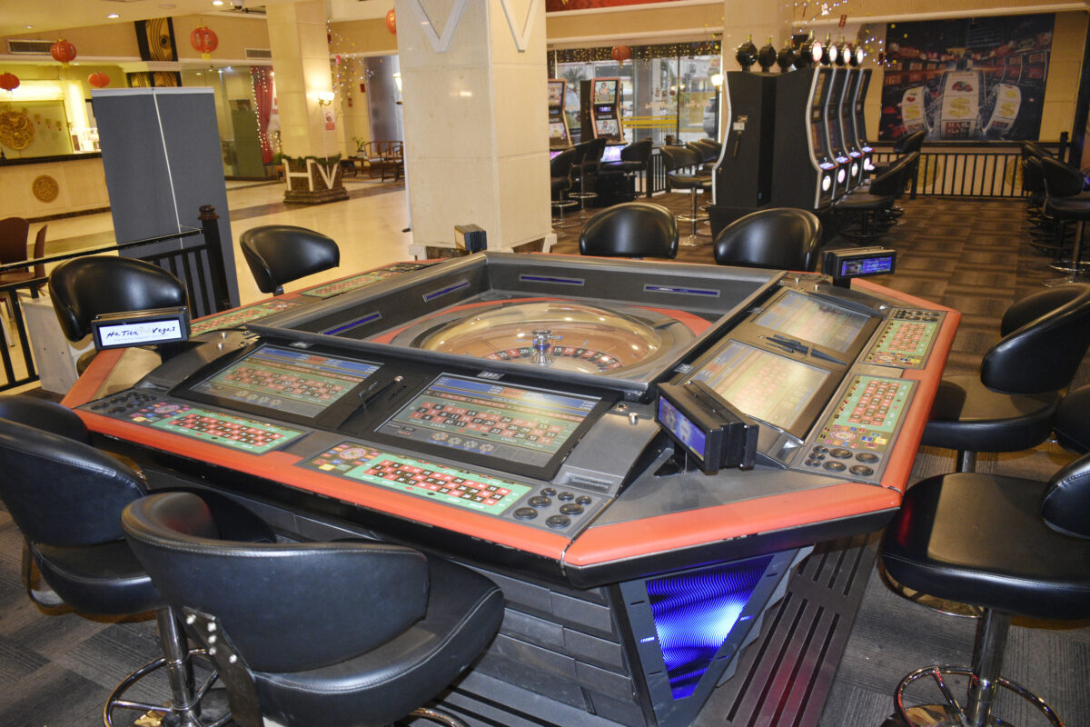Roulette Wheel in HA TIen Vegas